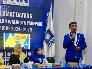 PAN Pastikan Duet Erna-Musdalifah Pawe di Pilwalkot Parepare Tak Akan Terjadi