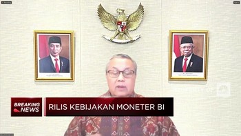 Video: BI Resmi Naikkan Suku Bunga Jadi 6,25 %