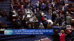 Video: China Meradang, AS Beri Taiwan Bantuan Militer ke Taiwan