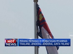 Video: Perang Myanmar Memanas Hingga Mal di Lumajang Terbakar