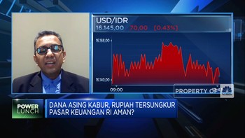 Video: Dana Asing Kabur & Rupiah Tersungkur, Pasar Keuangan RI Aman?