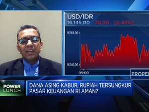 Video: Dana Asing Kabur & Rupiah Tersungkur, Pasar Keuangan RI Aman?