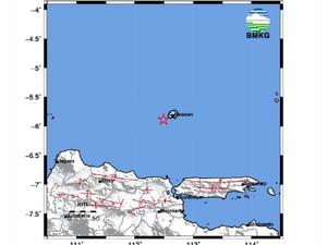 Gempa M 4,2 Guncang Tuban