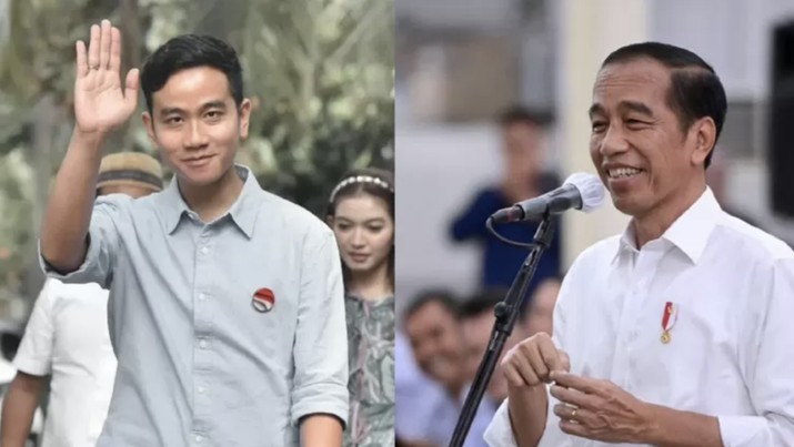 Gibran Rakabuming dan Jokowi (Tangkapan layar kolase instagram @gibran.rakabuming_dan @jokowi)