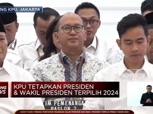  KPU Sahkan Prabowo-Gibran Jadi Presiden & Wapres Terpilih 2024