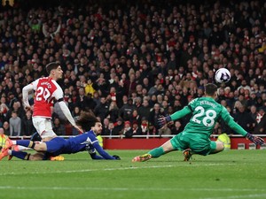 Arsenal Bantai Chelsea 5-0, Mantap di Puncak Klasemen