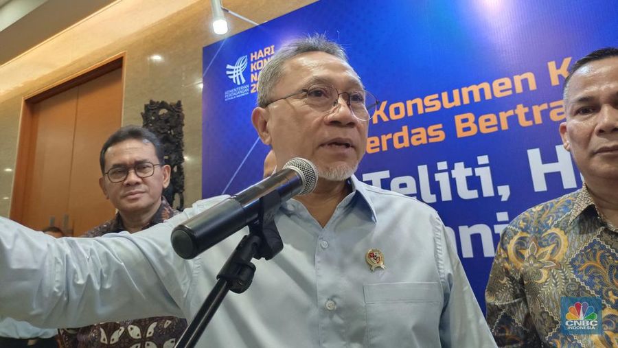 Menteri Perdagangan (Mendag) Zulkifli Hasan. (²©²ÊÍøÕ¾/Martya Sari)