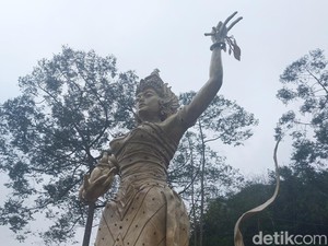 Patung Dewi Kencana di Puncak Ditolak Warga, Pengelola Ungkap Filosofinya