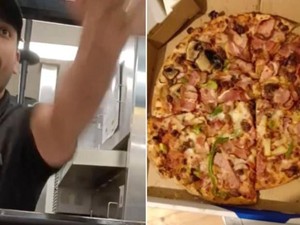 Tak Terima Diprotes, Pekerja Restoran Lempar Pelanggan dengan Pizza