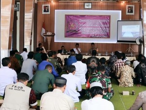 Diskusi TNI-Polri Bareng FKUB Magetan Cegah Radikalisme Jaga Keutuhan NKRI