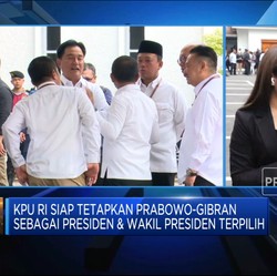 Video: Situasi KPU Sambut Penetapan Kemenangan Prabowo-Gibran