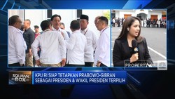 Video: Situasi KPU Sambut Penetapan Kemenangan Prabowo-Gibran