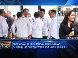 Video: Situasi KPU Sambut Penetapan Kemenangan Prabowo-Gibran