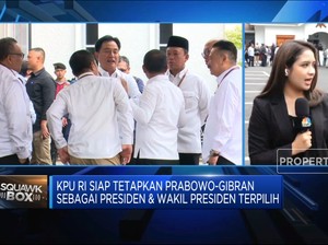 Video: Situasi KPU Sambut Penetapan Kemenangan Prabowo-Gibran