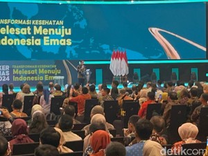 Jokowi Hadiri Raker Kesehatan Nasional 2024 di Tangsel
