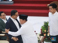 Momen Prabowo 'Gemas' ke Anies Usai Ditetapkan Presiden, Sebut Ini!
