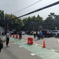 Jalan Menuju KPU Ditutup, Warga Diimbau Cari Jalur Alternatif