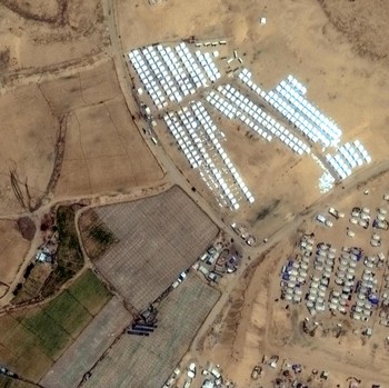 Citra Satelit Ungkap Tanda Israel Bakal Serang Rafah Habis-habisan
