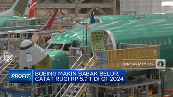 Vidoe: Boeing Makin Babak Belur, Catat Rugi Rp 5,7 T di Q1-2024