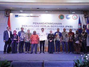 Menaker Puji Perjanjian Kerja Bersama Manajemen & Serikat Pekerja Freeport
