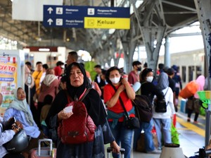 Arus Balik Libur Idul Adha, 38 Ribu Penumpang Tiba di Stasiun Daop 1 Jakarta