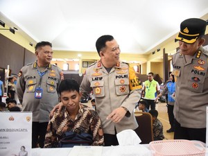 Kapolda Maluku Sidak Seleksi Casis Bintara-Tamtama, Pastikan Rekrutmen Bersih