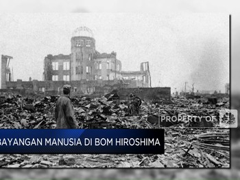 Bayangan Orang Tertinggal Setelah Kena Bom Nuklir, Ini Faktanya