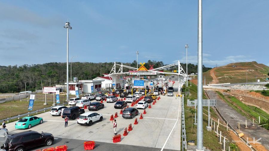 Proyek Tol Trans Sumatera siap ngegas lagi tahun ini. (Dok: Hutama Karya)