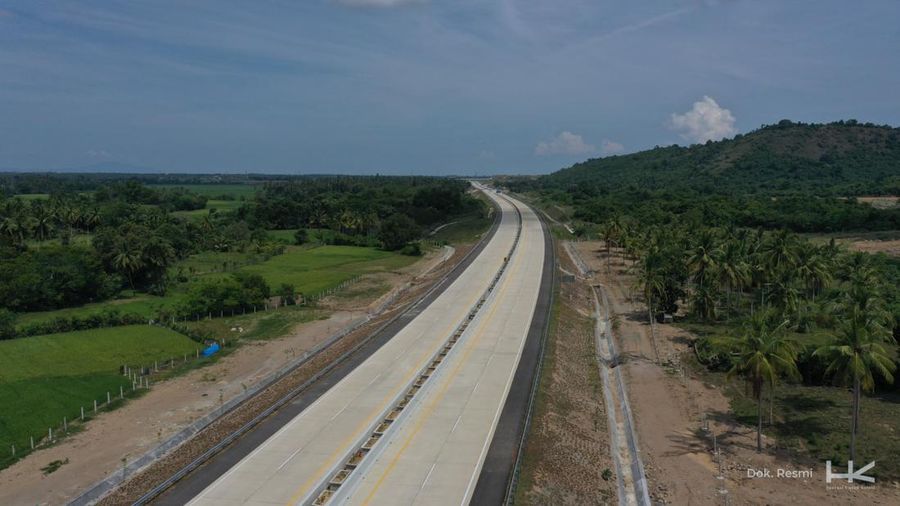 Proyek Tol Trans Sumatera siap ngegas lagi tahun ini. (Dok: Hutama Karya)