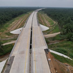 Sesuai Target Jokowi, Tol Trans Sumatera Bisa Tembus 1.100 Km di 2024