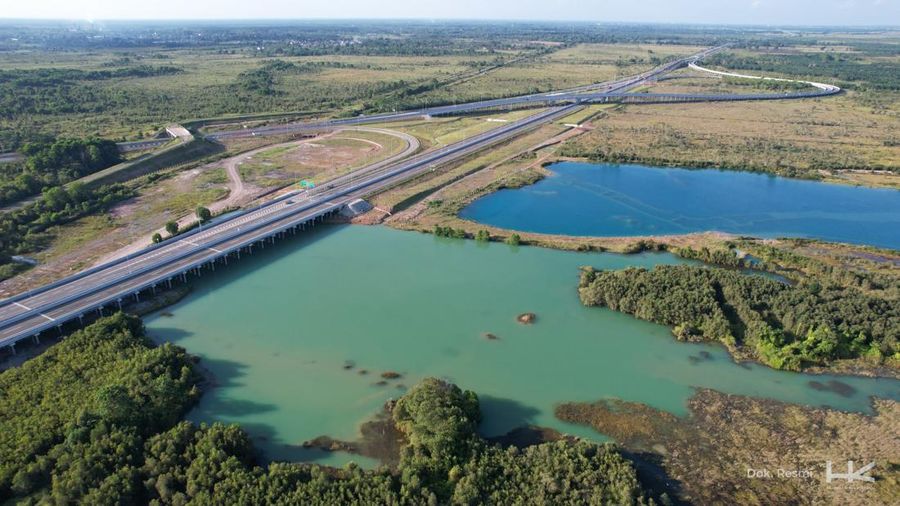 Proyek Tol Trans Sumatera siap ngegas lagi tahun ini. (Dok: Hutama Karya)