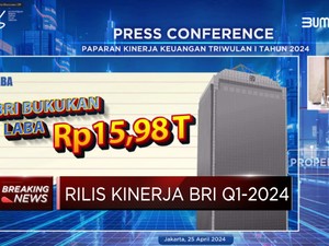  Q1-2024, BRI Sukses Cetak Laba Rp15,98 Triliun