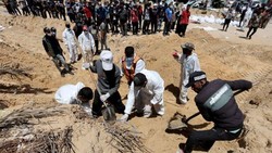 Temuan Mayat di Kuburan Massal RS Gaza, Banyak yang Diduga Dikubur Hidup-hidup