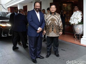 Paloh soal Gabung Pemerintah Prabowo-Gibran: Mudah-mudahan, Lihat Nanti