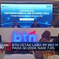 Video: BTN Cetak Laba Rp 860 Miliar pada Q1-2024, Naik 7,4%