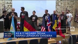 Video: AS & 17 Negara Desak Hamas Lepaskan Sandera
