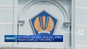 Video: Setoran Negara Anjlok, APBN Masih Surplus Tipis Rp8,1 Triliun
