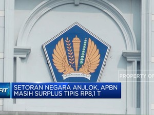 Video: Setoran Negara Anjlok, APBN Masih Surplus Tipis Rp8,1 Triliun