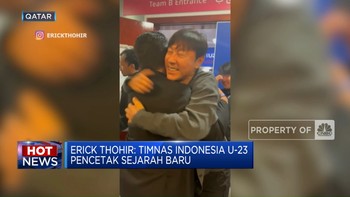 Ketum PSSI, Erick Thohir, Selamati Timnas U-23 Usai Cetak Sejarah