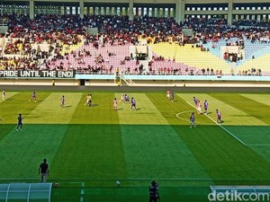 Skor 1-1 Tutup Babak Pertama Persis Solo Vs Persita