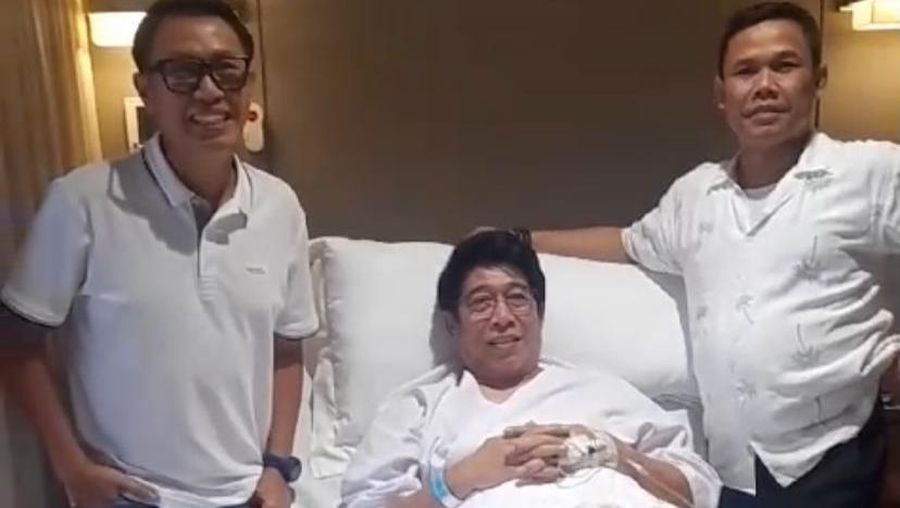 Eko dan Akri jenguk Parto Patrio