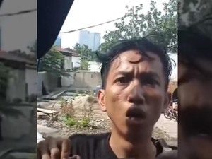 Tampang Preman yang Palak Sopir Bus Rp 200 Ribu di Jakut