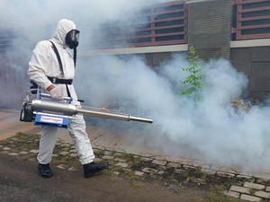 Kasus DBD Melonjak, Polda Lampung Buka Layanan Fogging untuk Masyarakat
