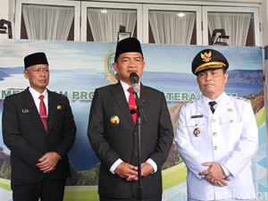 Hassanudin Lantik Pj Bupati Dairi, Minta Fasilitasi Pilkada-Jaga Netralitas ASN