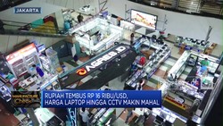 Rupiah Tembus RP 16 Ribu / USD,Harga Laptop Hingga CCTV Makin Mahal