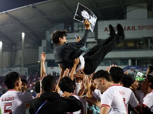 Timnas Indonesia U-23 ke Semifinal, Anaknya Shin Tae-yong Ikut Bangga