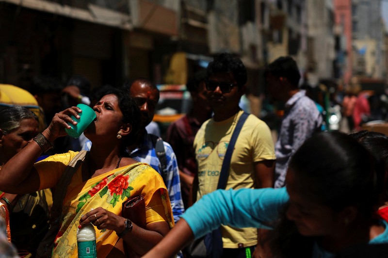 Suhu yang panas tengah melanda Bengaluru, Karnataka, India. (REUTERS/Navesh Chitrakar) Suhu yang panas tengah melanda Bengaluru, Karnataka, India. (REUTERS/Navesh Chitrakar)
