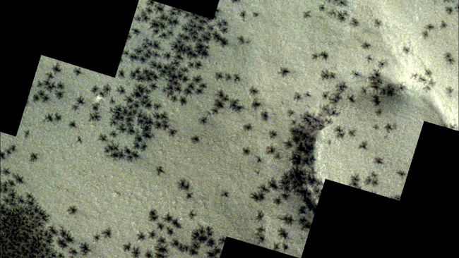 ESA Discovers ‘Spider Signs from Mars’ in Stunning New Images