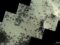 Ada Laba-Laba Muncul di Kutub Selatan Mars, Astronom Bilang Begini