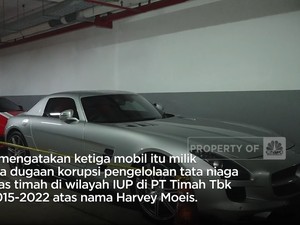 Video: Penampakan Ferrari & Mercy Harvey Moeis Yang Disita Kejagung
